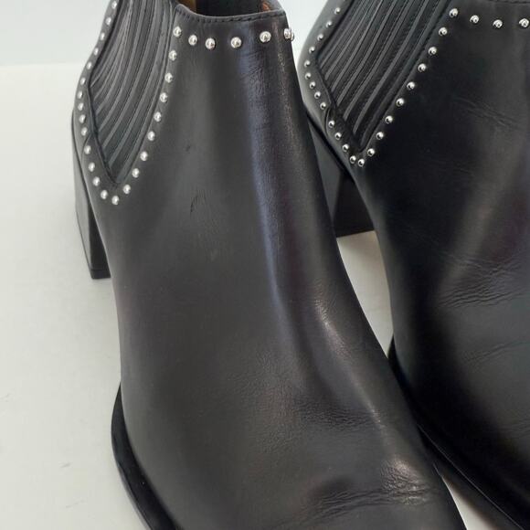 Givenchy Studded Pointed Toe Booties Short Boots Black Leather Fit like US 9.5 - Picture 10 of 14